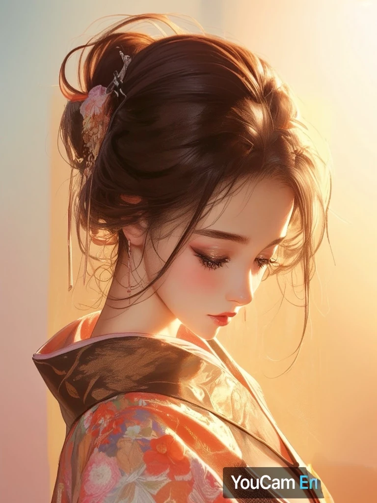 Orange background