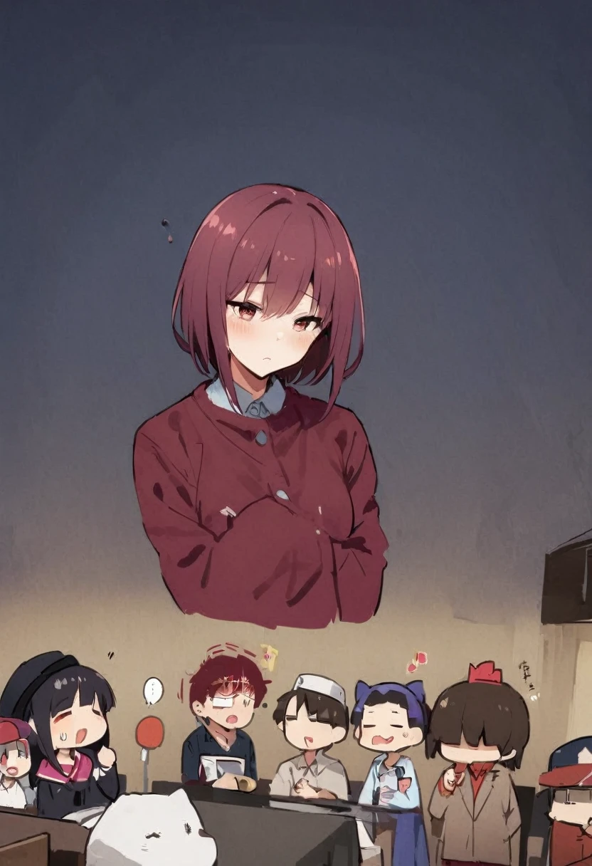 Manual labor、girl、I'm doing my best、night shift、high school student、fatigue、Stupid guests、Looks busy、There are many customers、hat、Byte in Byte、Looks painful、Low salary、claim、I don't like it、Sweat、I am going to cry
