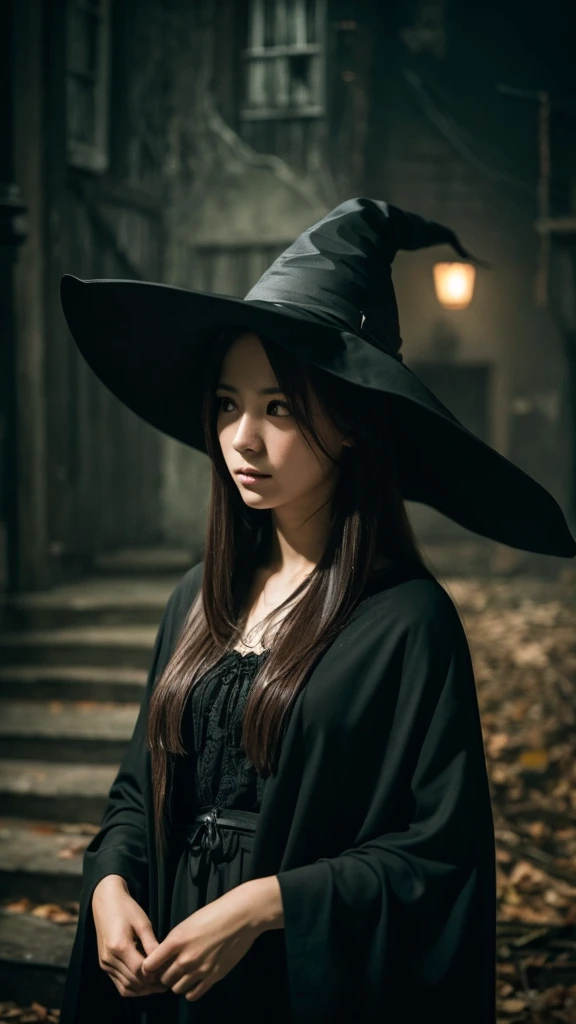 Wife witch Creepy suspicious Dark atmosphere