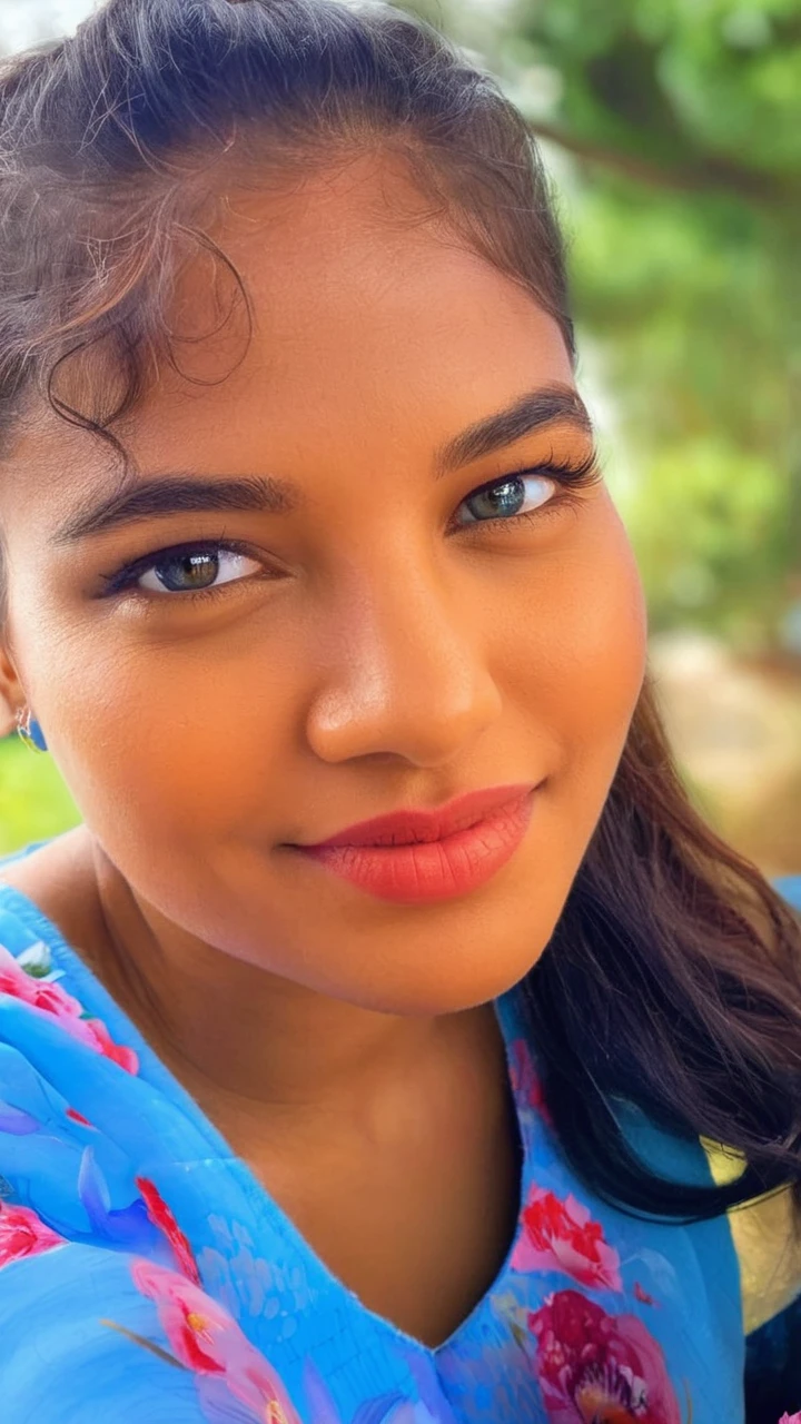 a middle east woman with black hair, beautiful detailed eyes, beautiful detailed lips, extremely detailed face, butterflies in her hair, wearing a pink saree dress with gold details, standing in a garden full of yellow, red, blue, pink flowers, ((large breasts)), (best quality,4k,8k,highres,masterpiece:1.2),ultra-detailed,(realistic,photorealistic,photo-realistic:1.37),intricate,ornate,highly detailed,hyper realistic,vivid colors,dramatic lighting,cinematic,ethereal,fantasy,elegant,beautiful,serene
