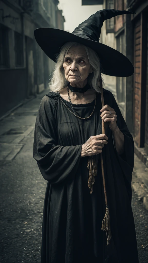 grandmother　ugly　witch　Creepy　suspicious　Dark atmosphere