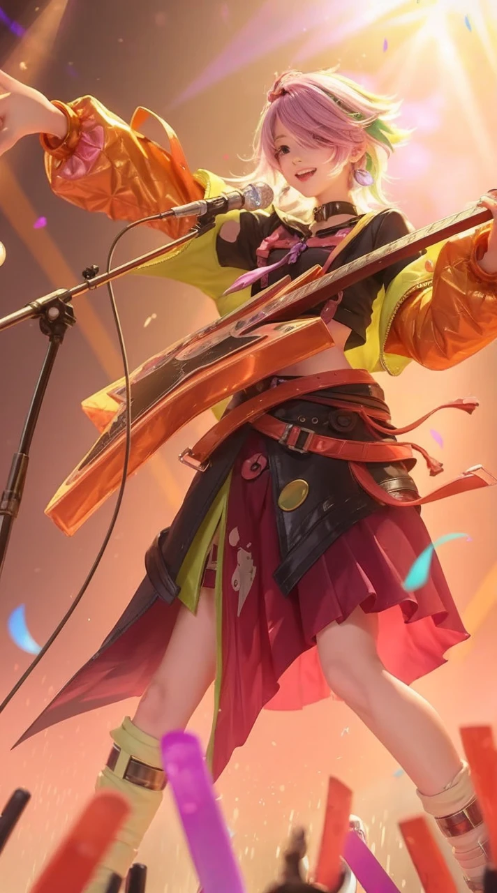 Anime girl with long purple hair and pink gloves, anime manga robot!! Anime Girl, Marin Kitagawa Fan Art, (Anime Girl), Anime Moe Art Style, Anime Style, Anime Best Girl, Anime !!!!!!!!!!!!!!!, Zero Chan Art, Anime Girl, Cute Anime Manga Style, Anime Art Style, Cute Anime Girl [Guess no Ko], Yokoyari Mengo, Idol Singer, Blue Sky, Sunset