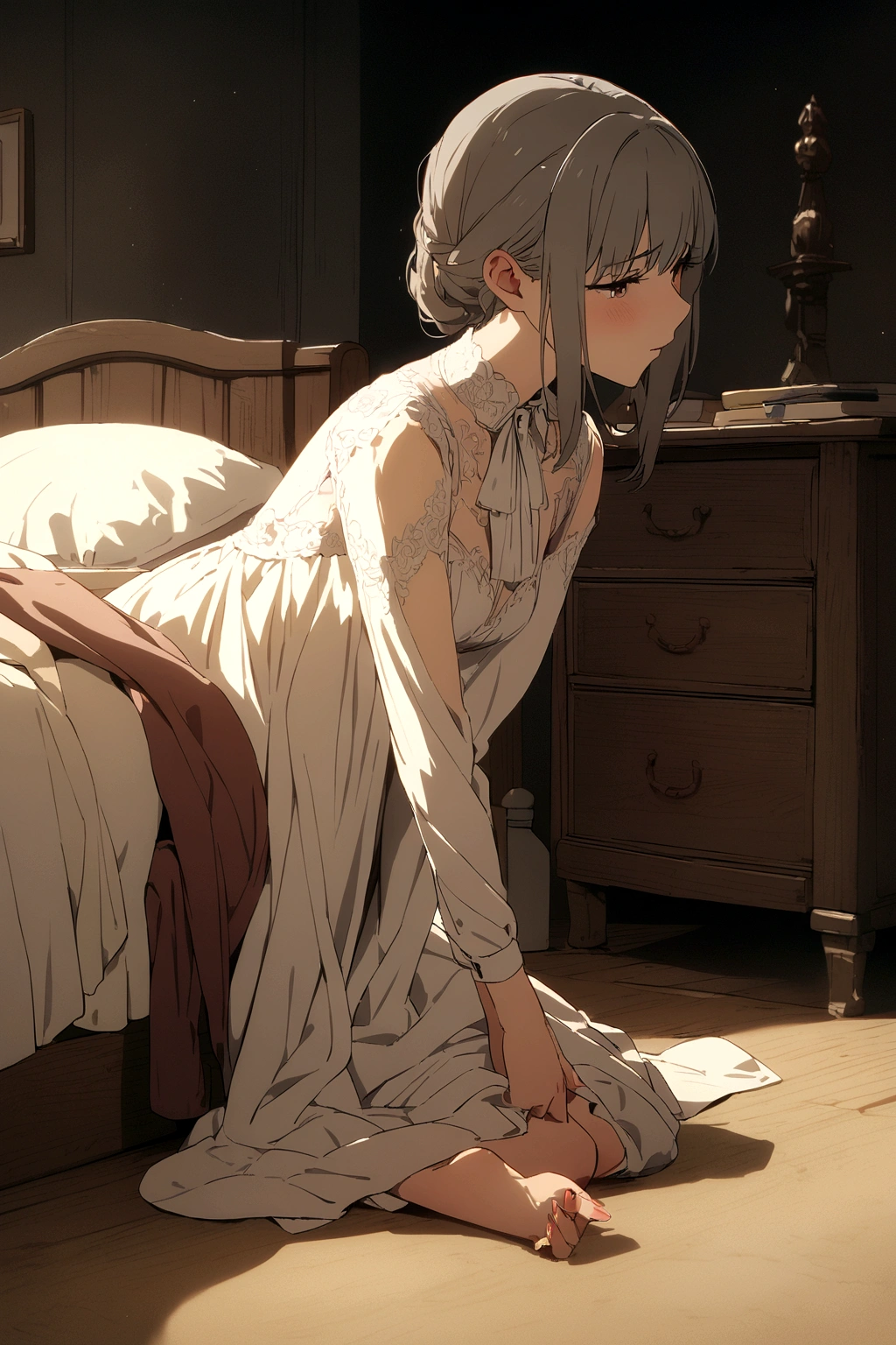 Drawing of a woman sitting on a chair in the room, Gwaiz, artwork in the style of Gwaiz, Digital art on Pixiv, Gwaiz on pixiv artstation, Gwaiz masterpiece, Gwaiz on artstation pixiv, Soft anime illustration, Painted in an anime artist&#39;s studio, Created by Anime Painter Studio, Blurry and dreamy illustration of a -yeld Jaese girl with vibrant hair colors, long hair, daring hair styling, slender figure, plump cheeks. She embodies the punk rock aesthetic, dressed like a punk rocker with bold attire, large sunglasses, a defiant expression. She stands at 170 centimeters tall, weighs 30 kilograms, wears long boots, with her thighs visible under a red pleated skirt. Adorned with numerous silver accessories. Depict with distinct outlines, using colors other than black for the outlines, using colorful hues for the outlines. She's into girls' rock, punk, Electric guitar, vibrant colors, stages, and backed by a band. An underground clubhouse with colorful lighting amidst the darkness. Colorful candies resembling mountains of treats are plentiful, strewn all around. A tall, well-built man with blonde hair is present, adorned with tattoos, a nose piercing, and a split tongue.