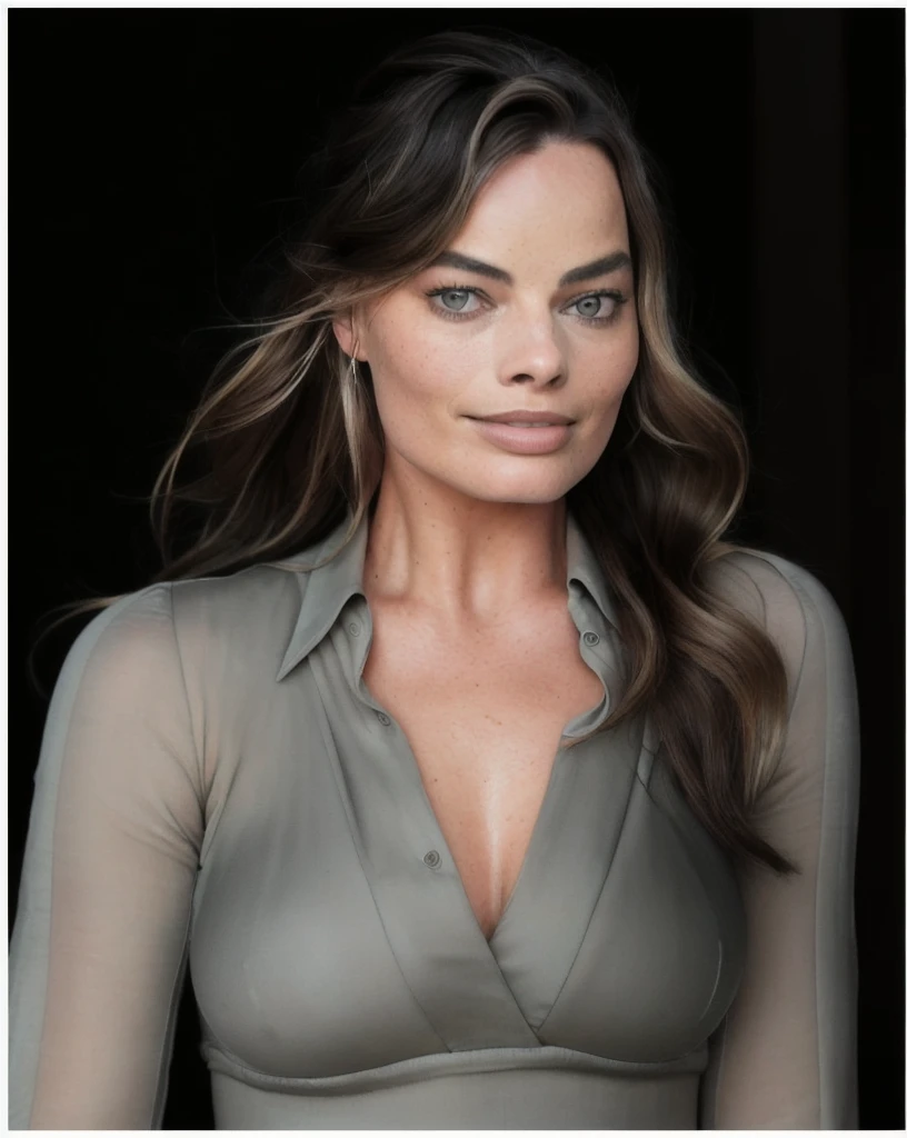 high quality celebrity Erotic photo , sexy  m4rg0tr-v2, Margot Robbie , 40yo woman ( woman, sexy, celebrity , actress ,tall  actress , breast revealing , photorealistic , celebrity , random click , freckles on skin,) shiny sweaty skin , sexualized move, erotic angles, celebrity erotic photograph , shiny sweaty skin, ( photorealistic lights, depth of field, detailed face , insanely detailed skin texture, hyper detailed features )