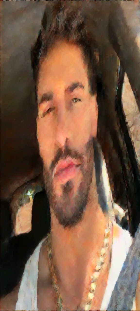 plano general, whole body, realist:1.3,( fotorrealist, 8k, RAW Photos, Premium quality, Masterpiece, epic lighting. Centered image),((1 single handsome man, self-confident well-trained:1.5))., post-apocalyptic, Guerrero, Perfectly detailed face and body:1.4, sunny scene, heat, cinematic lighting,(( anatomically correct face and body:1.5)), dynamic pose, modern and detailed beautiful hair, elegant clothes, moderno textura de piel hyper detailed:1.4)), ((perfect, meticulously detailed:1.3)), ((Best Quality )), ((Masterpiece)), 3D, (hyper detailed: 1.3), ((epic landscape: 1.3)), ( Fotorrealist: 1.4), ((Frontal camera)). HD, 32k