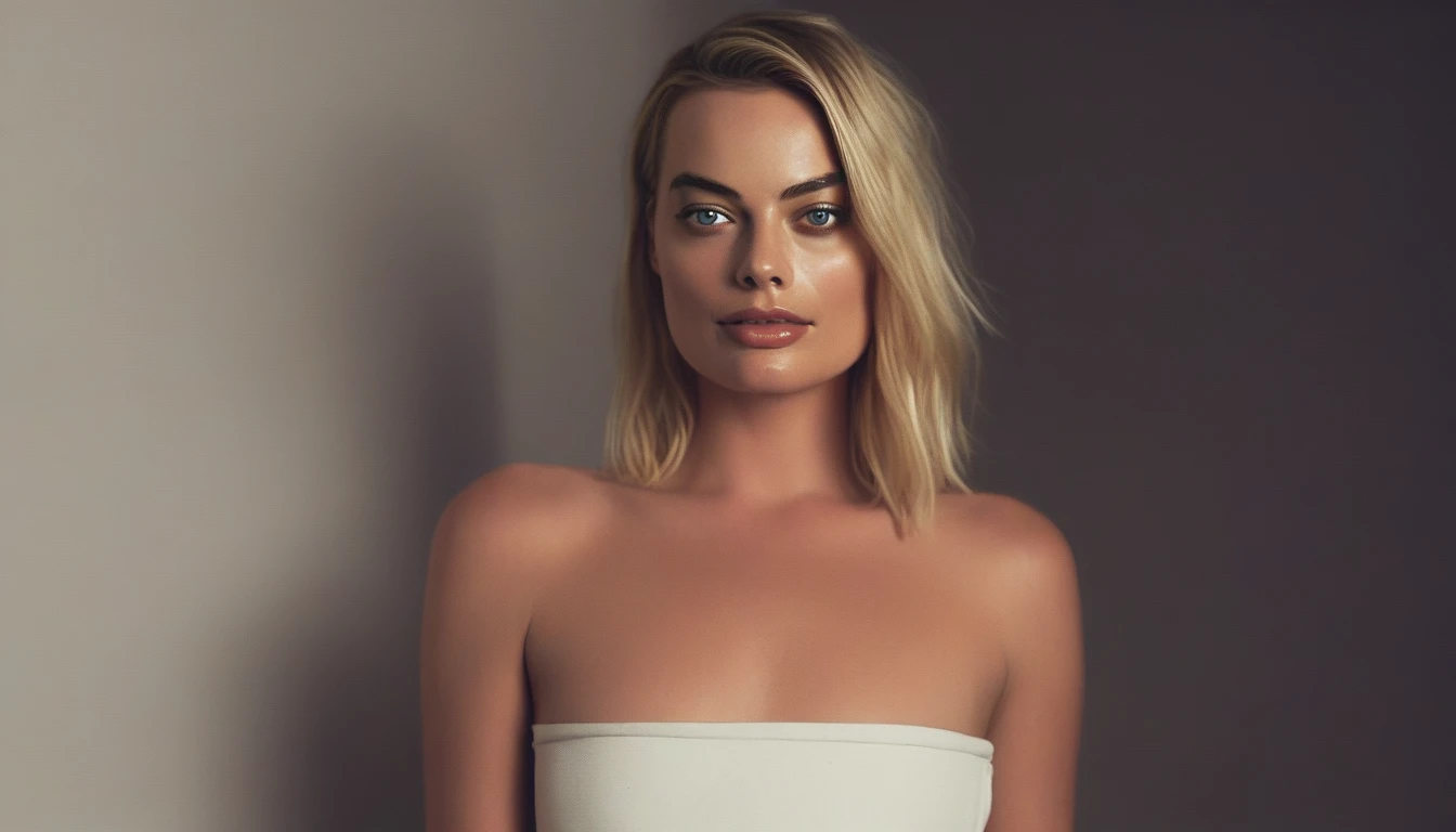 margot robbie nude, photography, erotic, naked, tits, studio