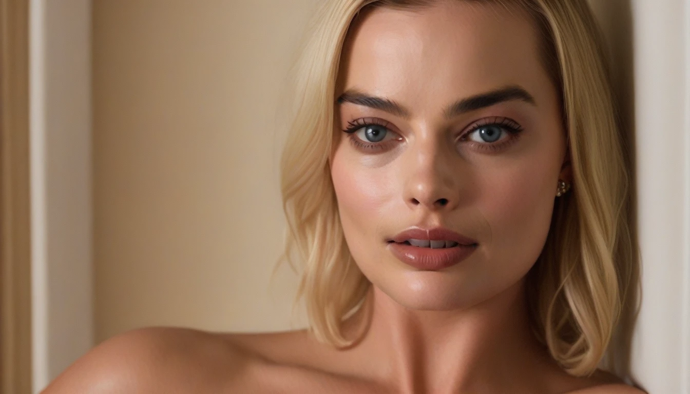 margot robbie nude, photography, erotic, naked, tits, studio