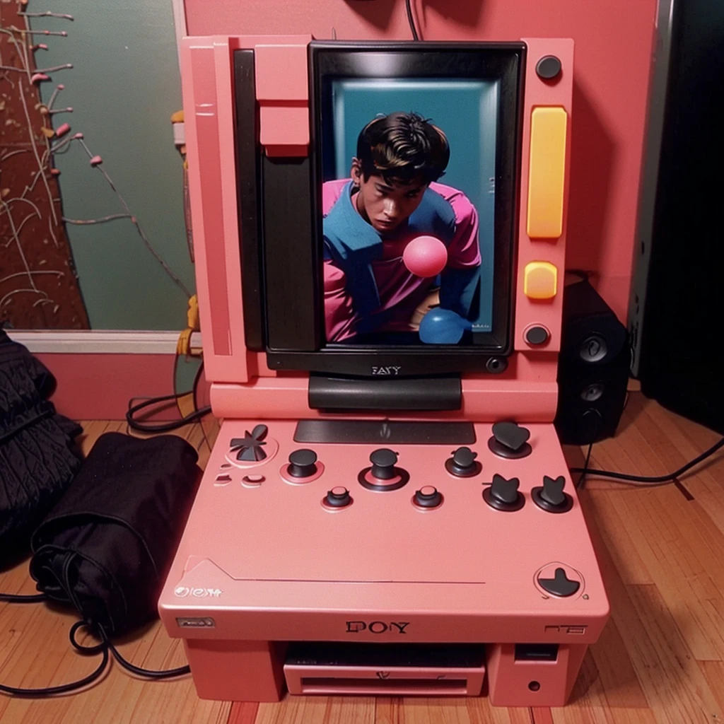 Playstation 2 joystick, "aesthetic", lo-fi vibes, lofi vibes, 4k, dark, contemporâneo 
