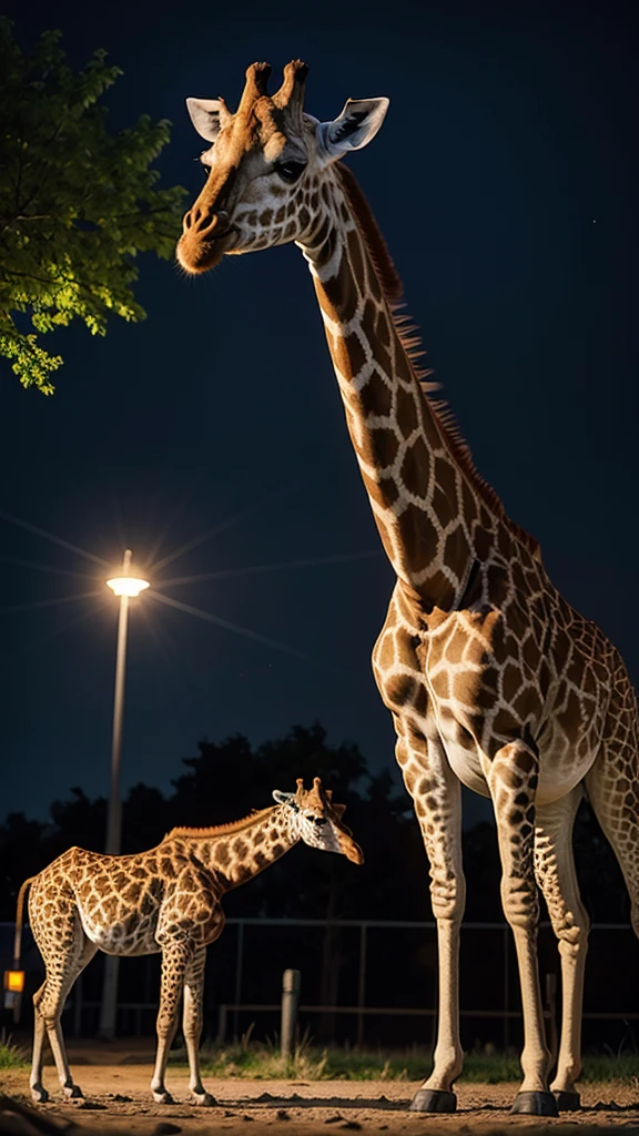 Giraffe neon