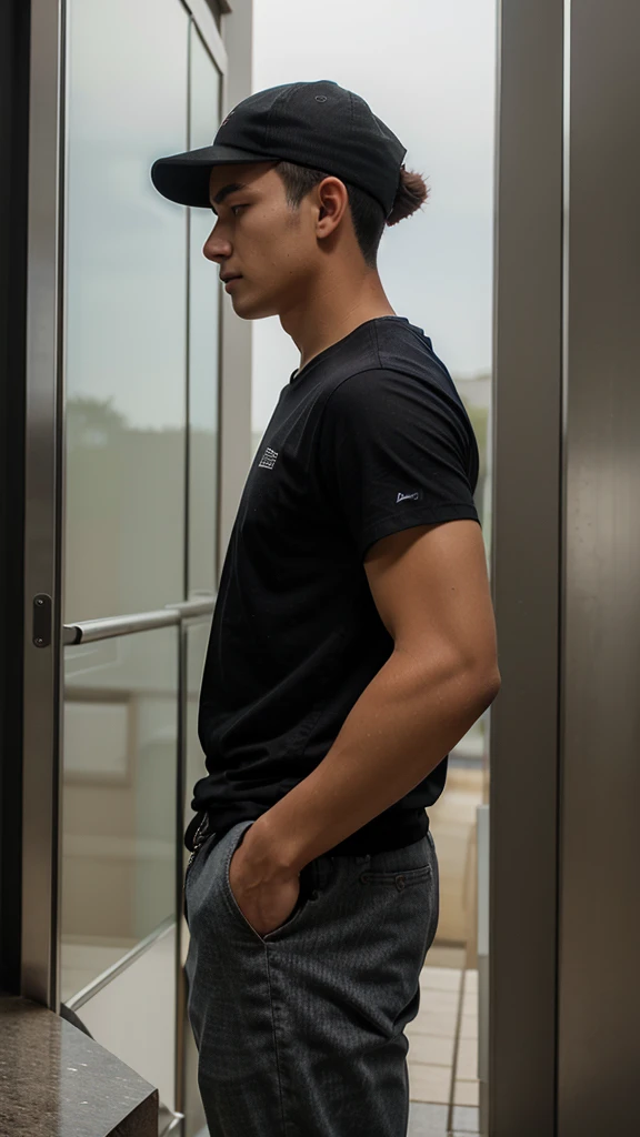 Profile photo of a young man wearing a full-length cap