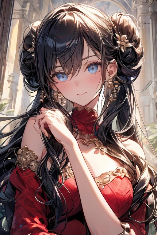 (masterpiece, top quality, best quality, official art, beautiful and aesthetic:1.2), (1girl), extreme detailed,(fractal art:1.3),colorful,highest detailed