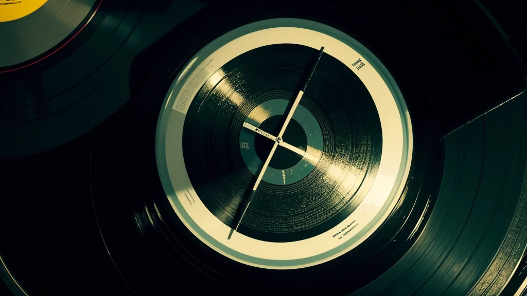 No other records should appear in the upper left corner，The upper left corner is changed to a vinyl disc with the original record