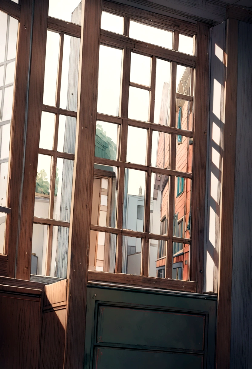 A bedroom in a rental house,The windows are broken