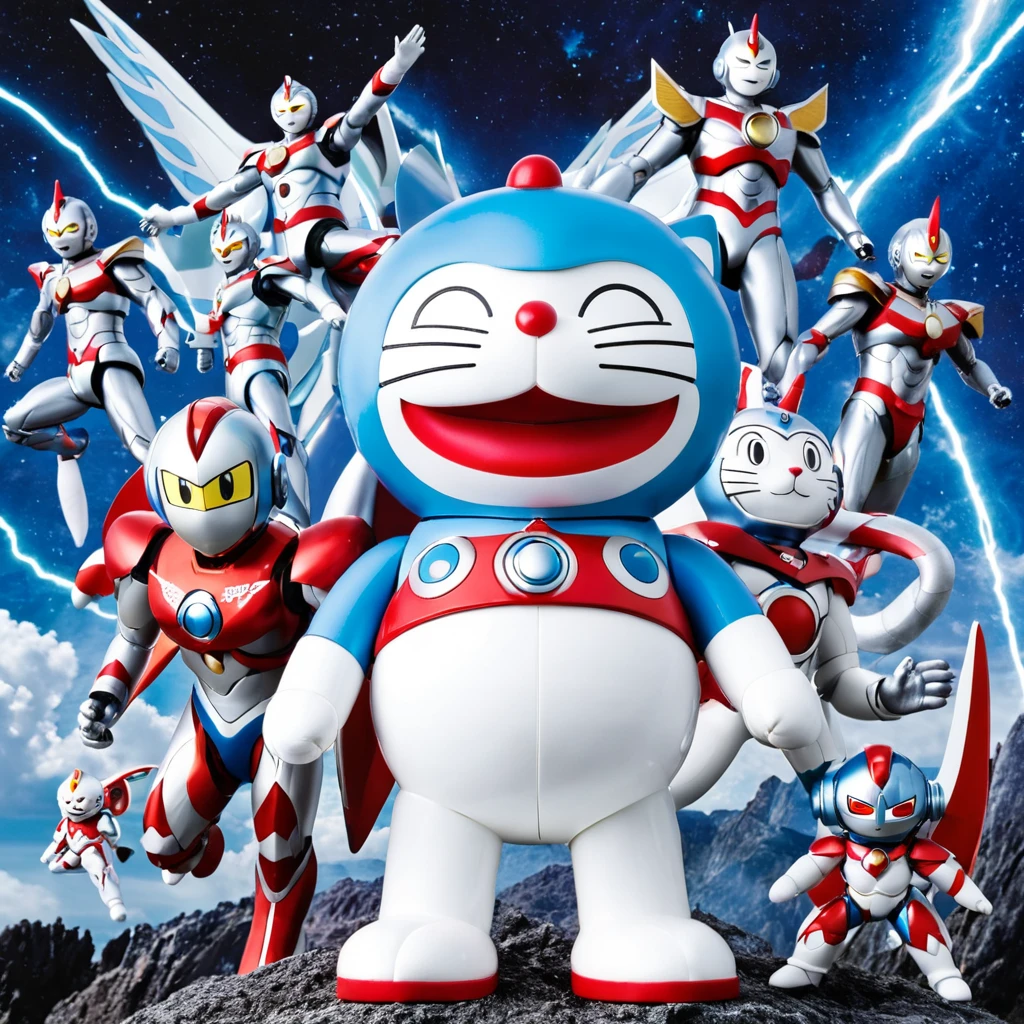 Doraemon,arrange,Collaboration with Ultraman,