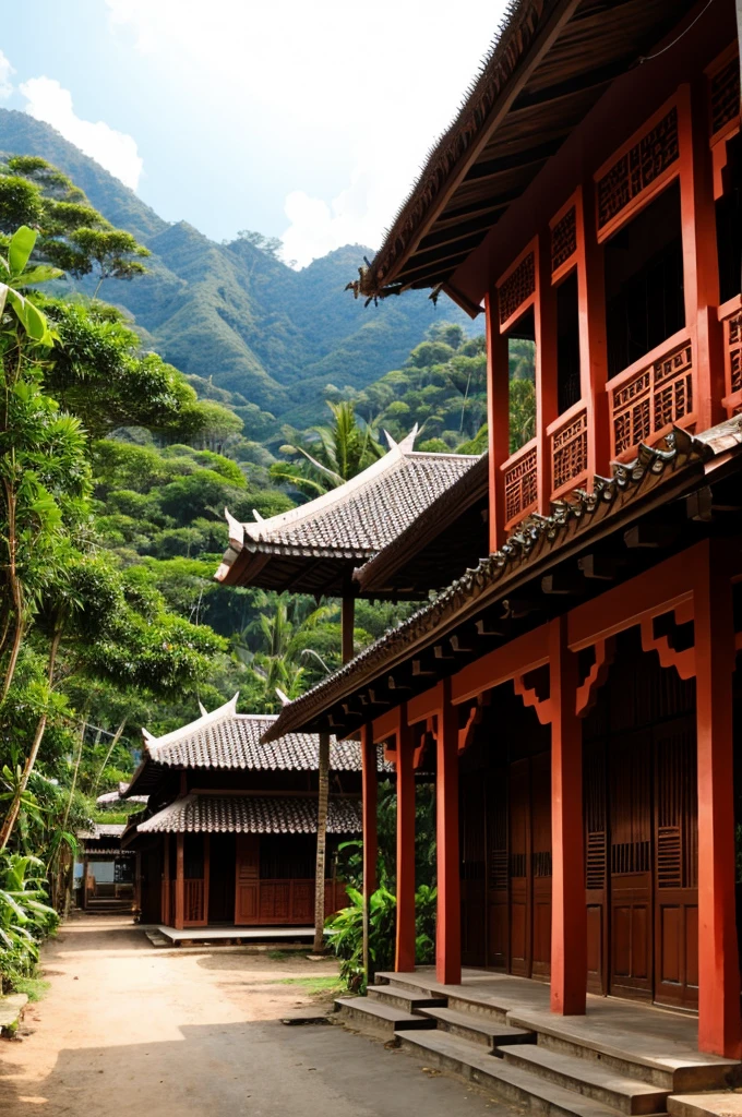 malay traditional village house
