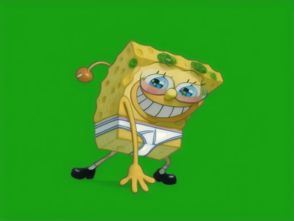 SpongeBob laughing