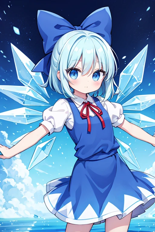 Cirno white cirno ice