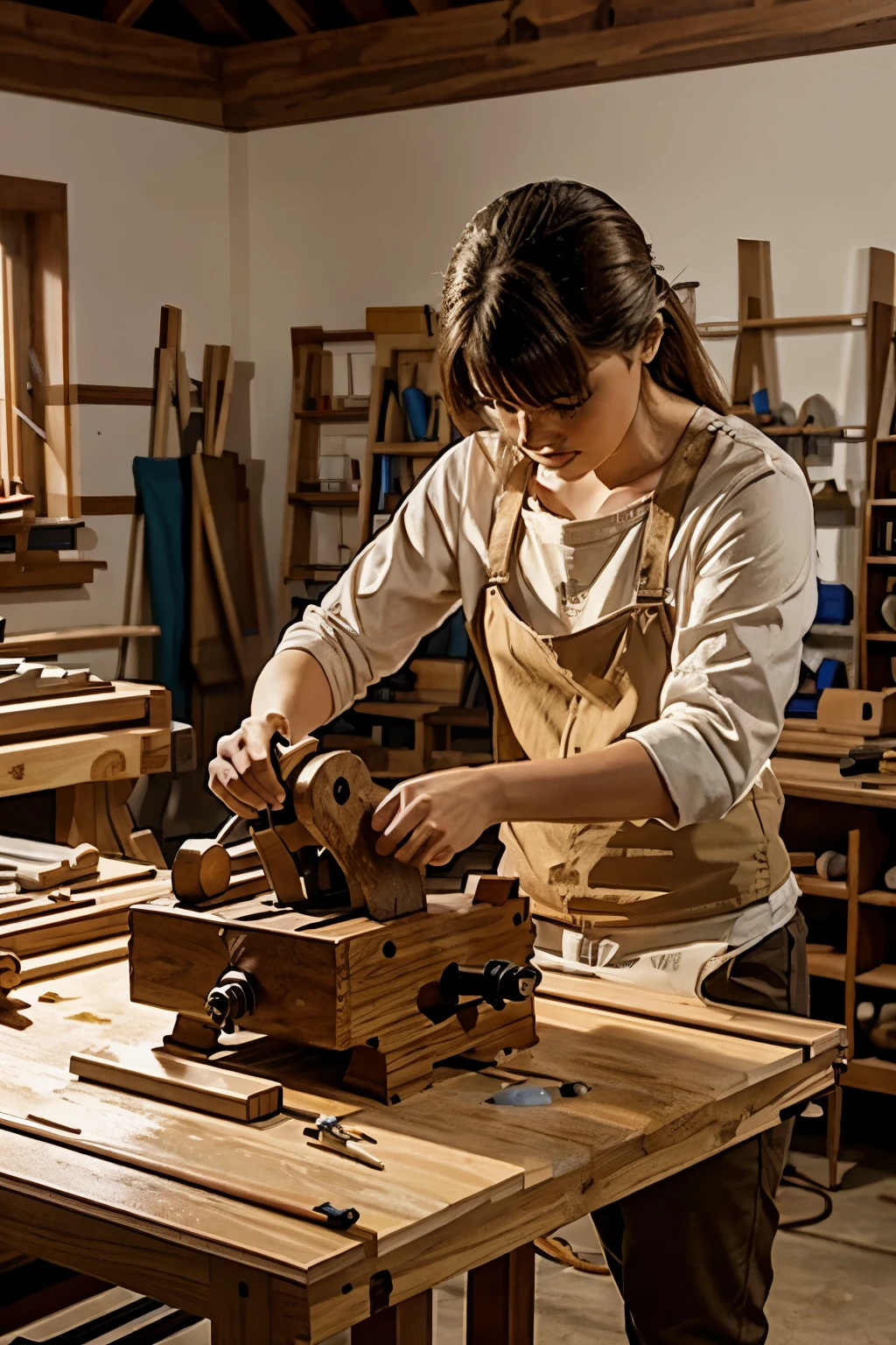 Woodworking art skill
