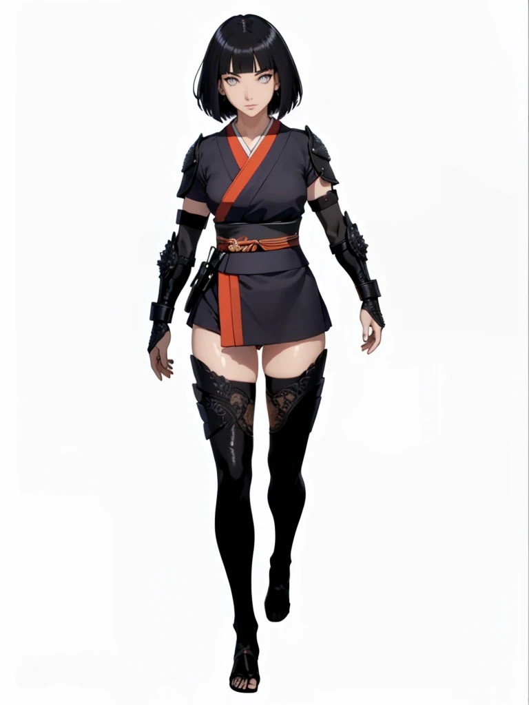 ((1girl, solo)), beautiful body, (perfect anatomy, perfect body, perfect hands, perfect legs), (five fingers:1.5), natural proportions, sexy body, large breasts, cowboy shot BREAK
((extremely detailed face)), (beautiful detailed eyes:1.6), (realistic pupils, realistic iris:1), expressive eyes, looking at viewer, (clear eyes:1.3), (hyperrealistic:1.2), (detailed skin texture:1.2), smooth skin, (black hair:1.5), (white eyes), (short hair:1.3), ((mature female)), (detailed lips:1.2), (attractive lips:1.1), (glossy lips:1.1), (parted lips), perfect face, perfect eyes BREAK
samurai, japanese clothes, (short kimono:1.5), puffy short sleeves, sash, black elbow gloves, fingerless gloves, (arm guard:1.5), thighs, black thighhighs, ass visible through thighs, skindentation, shimenawa BREAK
(masterpiece:1.5), anime-style, top quality, best quality, (beautiful and aesthetic:1.2), (ultra detail:1.5), Ultra-detailed depiction, Ultra-precise depiction, extremely detailed 8k illustration, high resolution, (highly detailed shading:1.2), (realistic lighting:1.4), perfect lighting, vibrant colors, dynamic tones, striking hues, 8k, absurd resolution, perfect shadows, hdr, UHD, ambient lighting, realistic, ultra-realistic, photo realistic, highly detailed, rich detail, luminous colors, fine texture, intricate design, professional illustration, (soft light:1.2), (illustration:0.7)