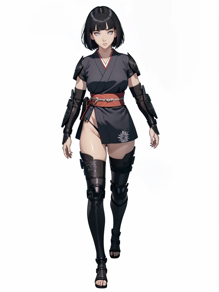 ((1girl, solo)), beautiful body, (perfect anatomy, perfect body, perfect hands, perfect legs), (five fingers:1.5), natural proportions, sexy body, large breasts, cowboy shot BREAK
((extremely detailed face)), (beautiful detailed eyes:1.6), (realistic pupils, realistic iris:1), expressive eyes, looking at viewer, (clear eyes:1.3), (hyperrealistic:1.2), (detailed skin texture:1.2), smooth skin, (black hair:1.5), (white eyes), (short hair:1.3), ((mature female)), (detailed lips:1.2), (attractive lips:1.1), (glossy lips:1.1), (parted lips), perfect face, perfect eyes BREAK
samurai, japanese clothes, (short kimono:1.5), puffy short sleeves, sash, black elbow gloves, fingerless gloves, (arm guard:1.5), thighs, black thighhighs, ass visible through thighs, skindentation, shimenawa BREAK
outdoors, autumn season, torii gate, east asian architecture, forest, stone path BREAK
(masterpiece:1.5), anime-style, top quality, best quality, (beautiful and aesthetic:1.2), (ultra detail:1.5), Ultra-detailed depiction, Ultra-precise depiction, extremely detailed 8k illustration, high resolution, (highly detailed shading:1.2), (realistic lighting:1.4), perfect lighting, vibrant colors, dynamic tones, striking hues, 8k, absurd resolution, perfect shadows, hdr, UHD, ambient lighting, realistic, ultra-realistic, photo realistic, highly detailed, rich detail, luminous colors, fine texture, intricate design, professional illustration, (soft light:1.2), (illustration:0.7)