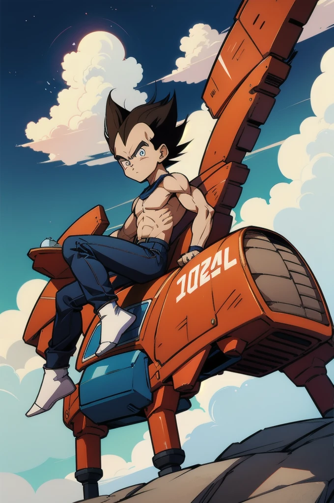 (best quality:1.1),original,1boy,vegeta,stuffed animal,(cute:1.1),(chibi:1.1)