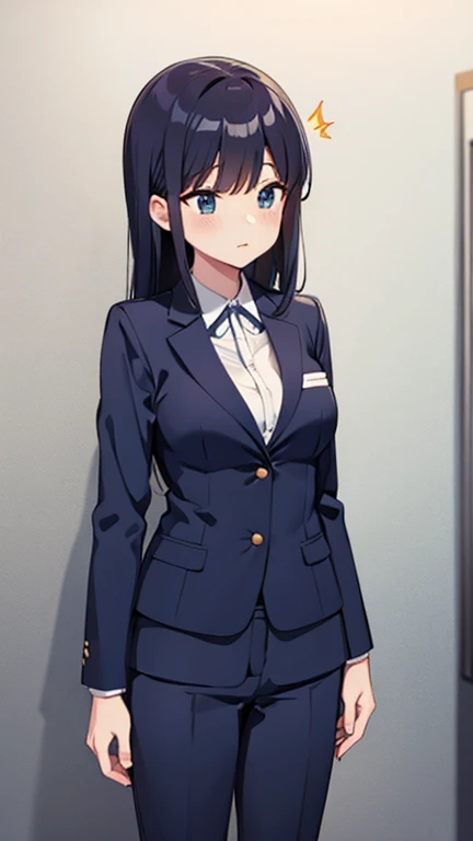 tits、Blazer uniform、Butt、pants