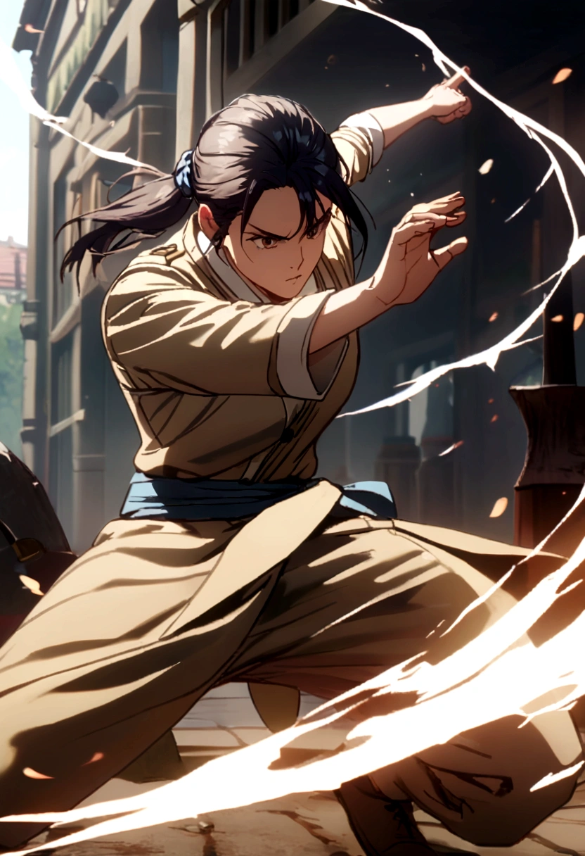 fighting stance