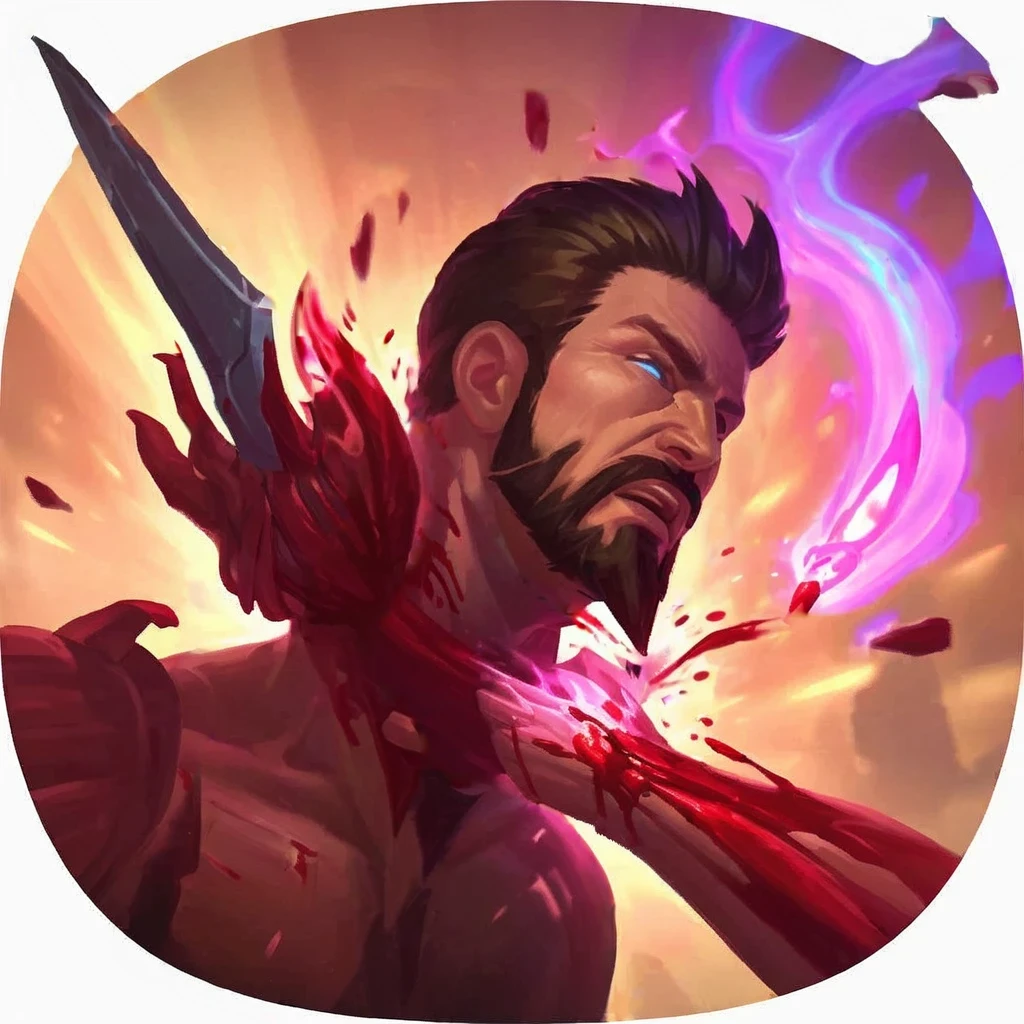 an icon of "a wound being healed with blood, Godlike, game icons, RPG", less violent