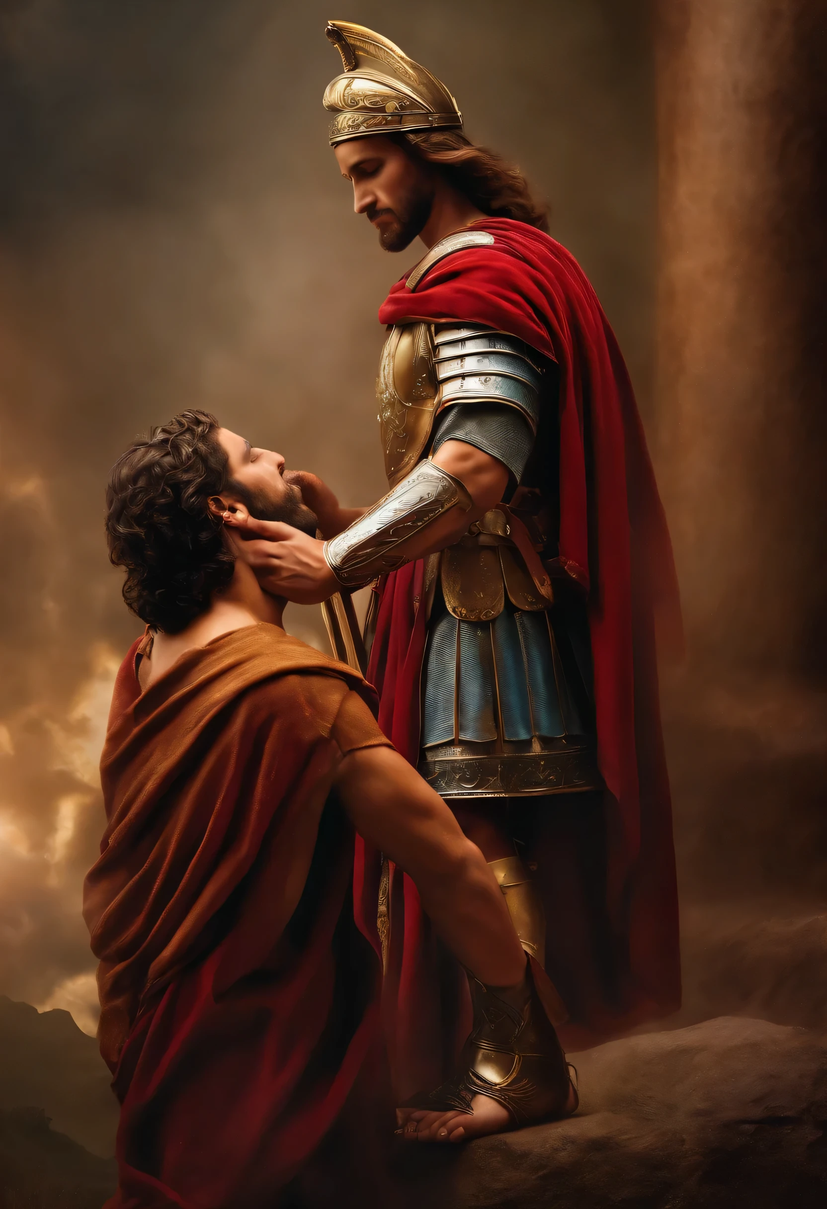 roman soldier with jesus