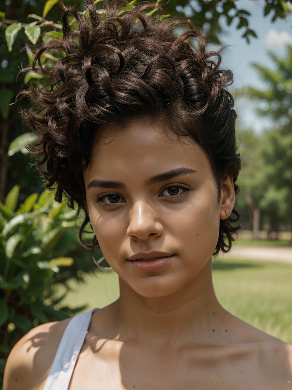 Natural Hair man 8k, natural