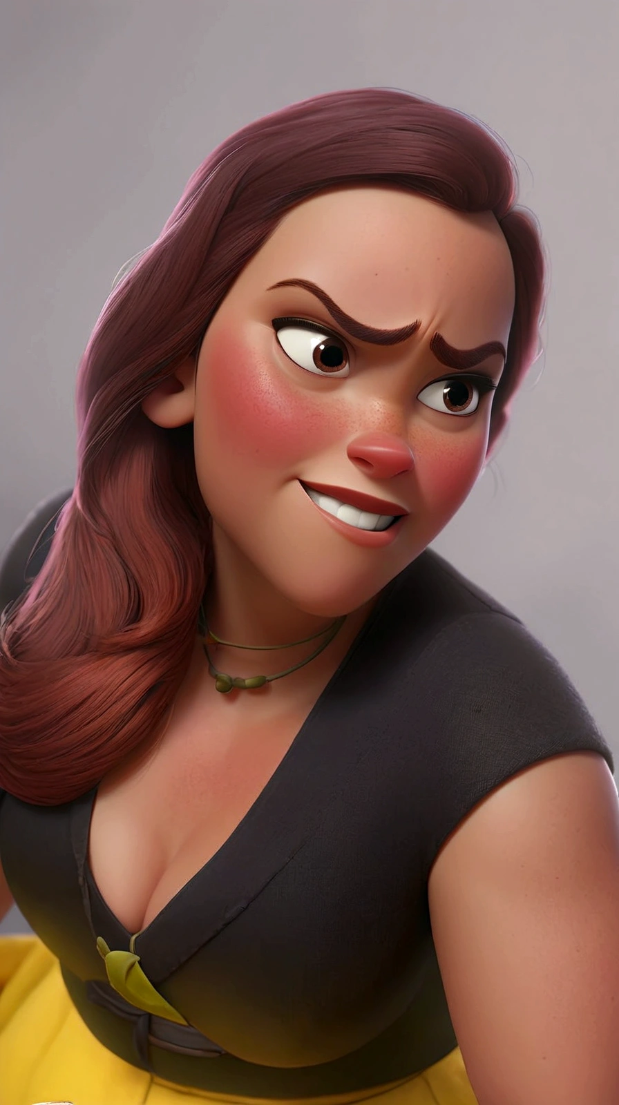 A disney pixar woman, high qualiy, best qualityer