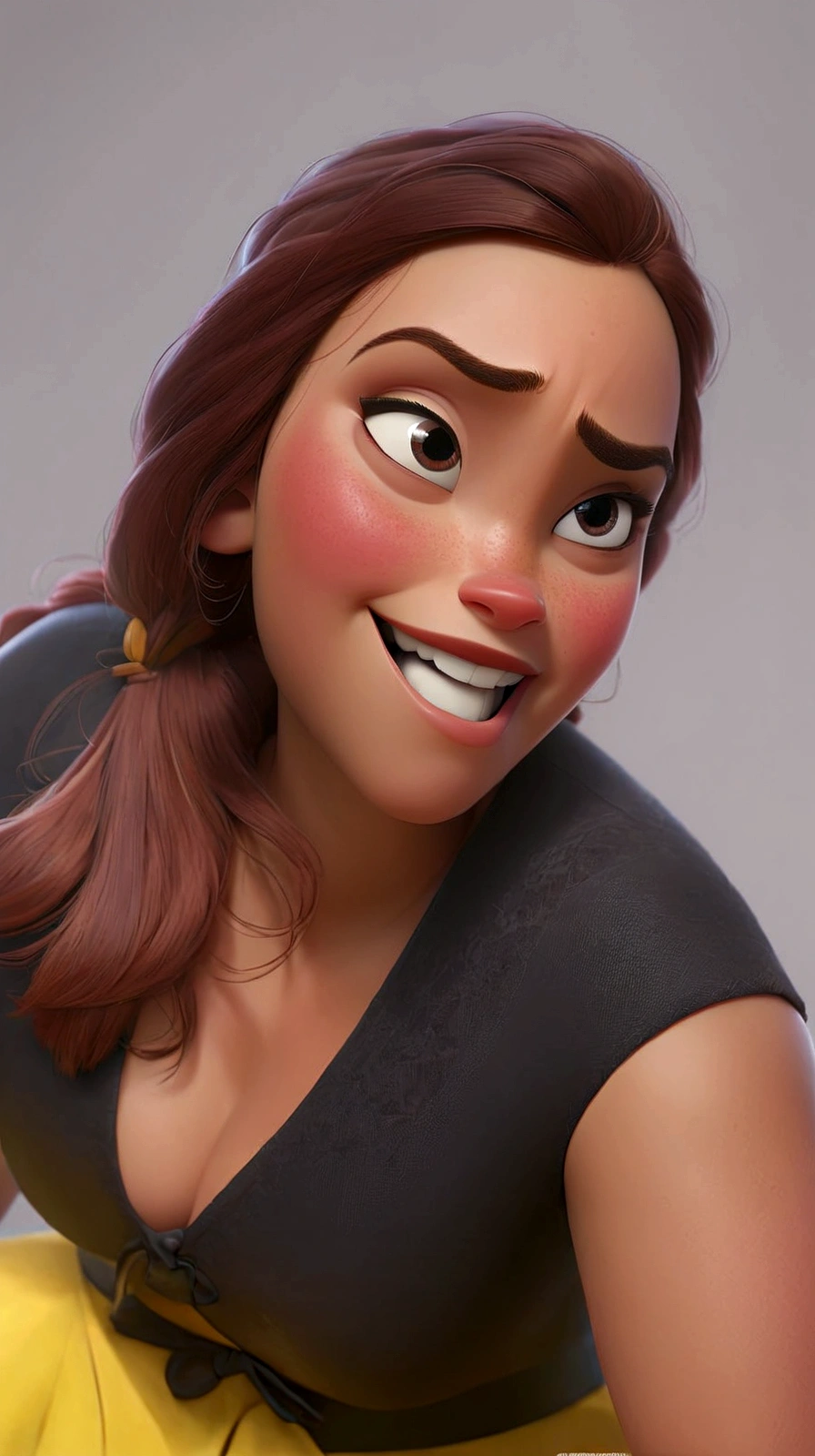 A disney pixar woman, high qualiy, best qualityer