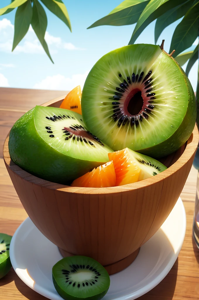 animated kiwi, kiwi anime, kiwi fruit