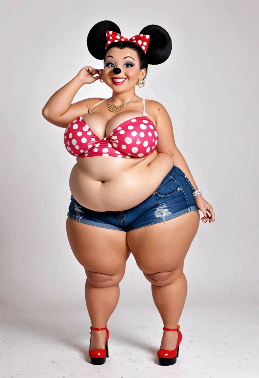 Fat obese sssbbw gluttony minnie mouse 