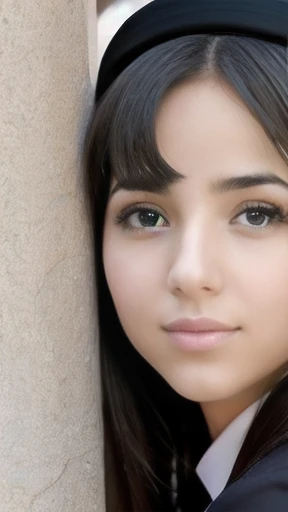 a   young Woman Haredi  Focus on the face