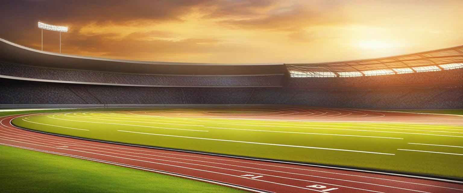 Masterpiece, Best Quality, Track field,