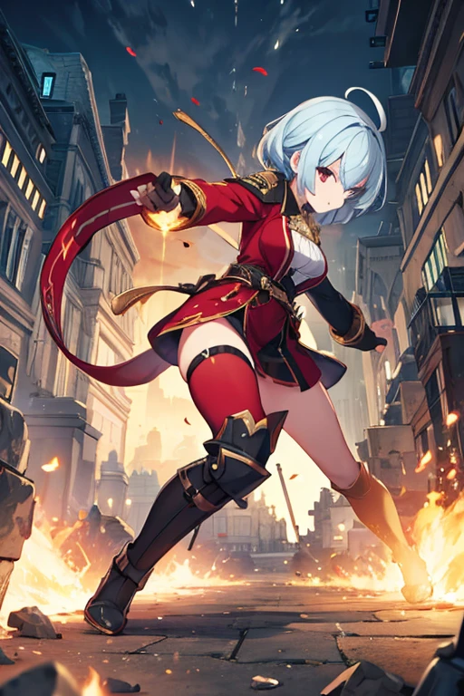 fighting, from side, 8k, super detail, ccurate, best quality, fullbody