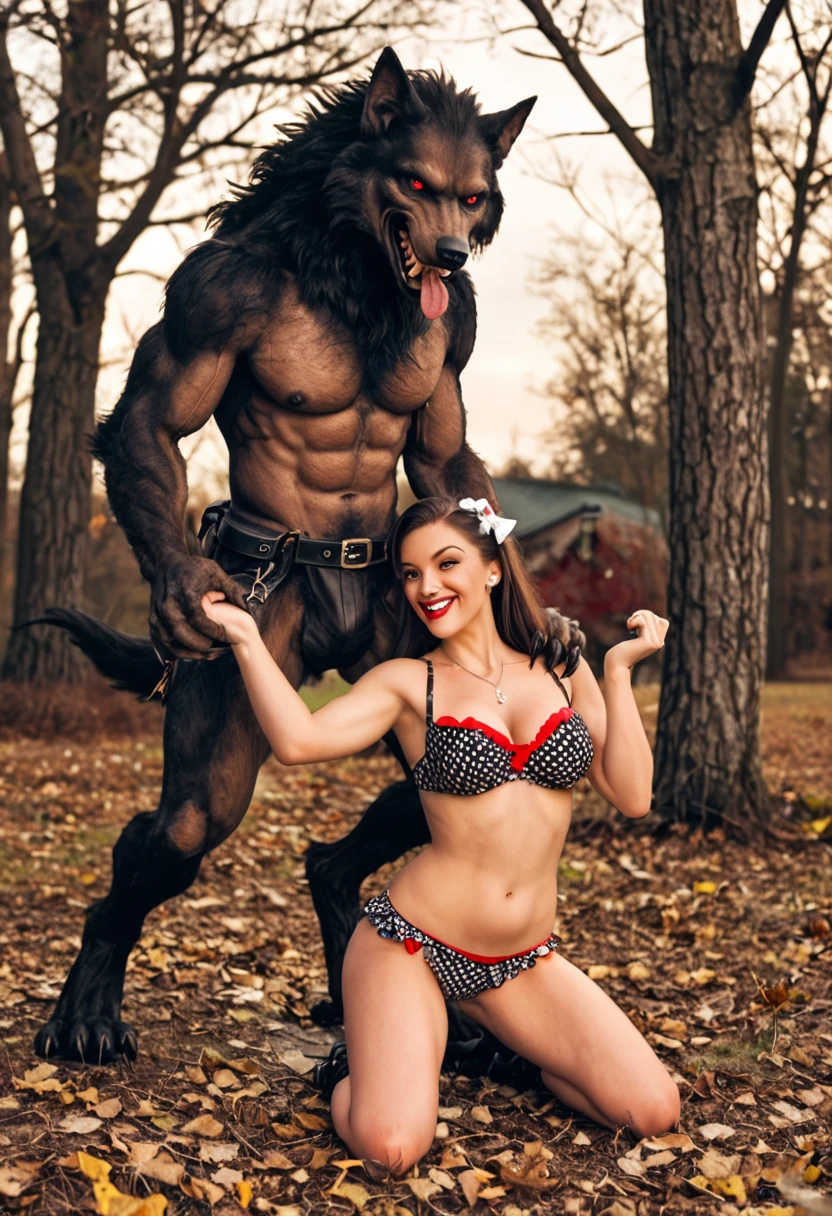 Winnie the werewolf and dennis