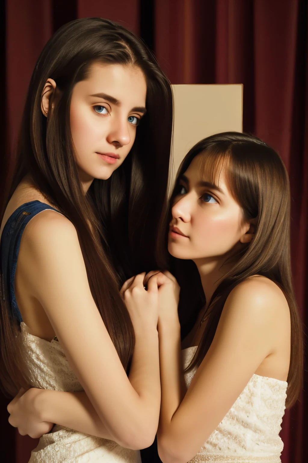 Image for a poem about the intense love between two women who have to hide to avoid being judged