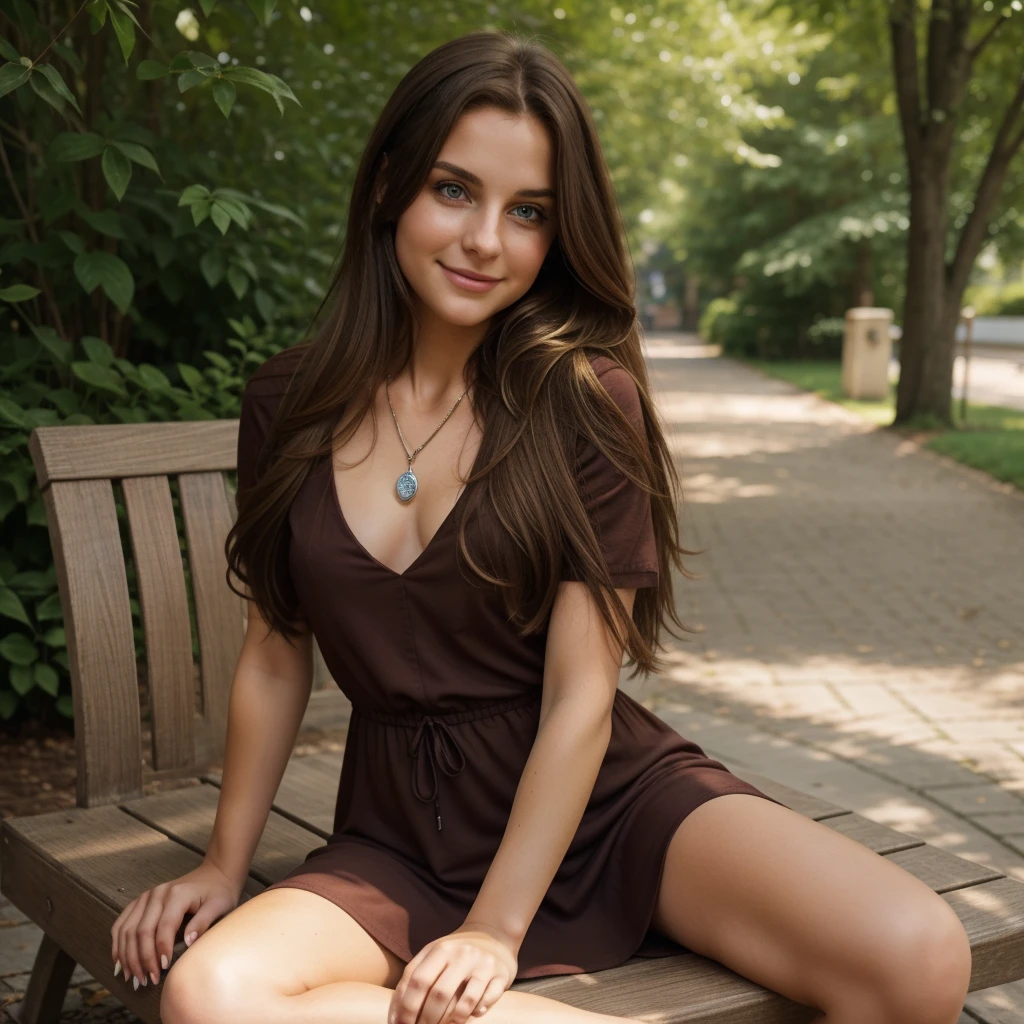 class GirlPromptGenerator:
```python
def __init__(self):
    self.greetings = ["Hi!", "Hello!", "Hey there!", "Hey, beautiful!", "Nice to meet you!"]
    self.descriptions = {
        1: {
            "age": "18 years old",
            "hair_color": "blonde",
            "hair_length": "long",
            "eye_color": "brown",
            "body": {
                "top": "",
                "bottom": None,
                "accessories": ["necklace", "bracelets,full body view from head to toe, dark eyes, long brown hair, wearing a dark violet and very short summer dress, white sneakers on her feet, sitting on a bench, looking into the camera with a cheerful and joking expression 