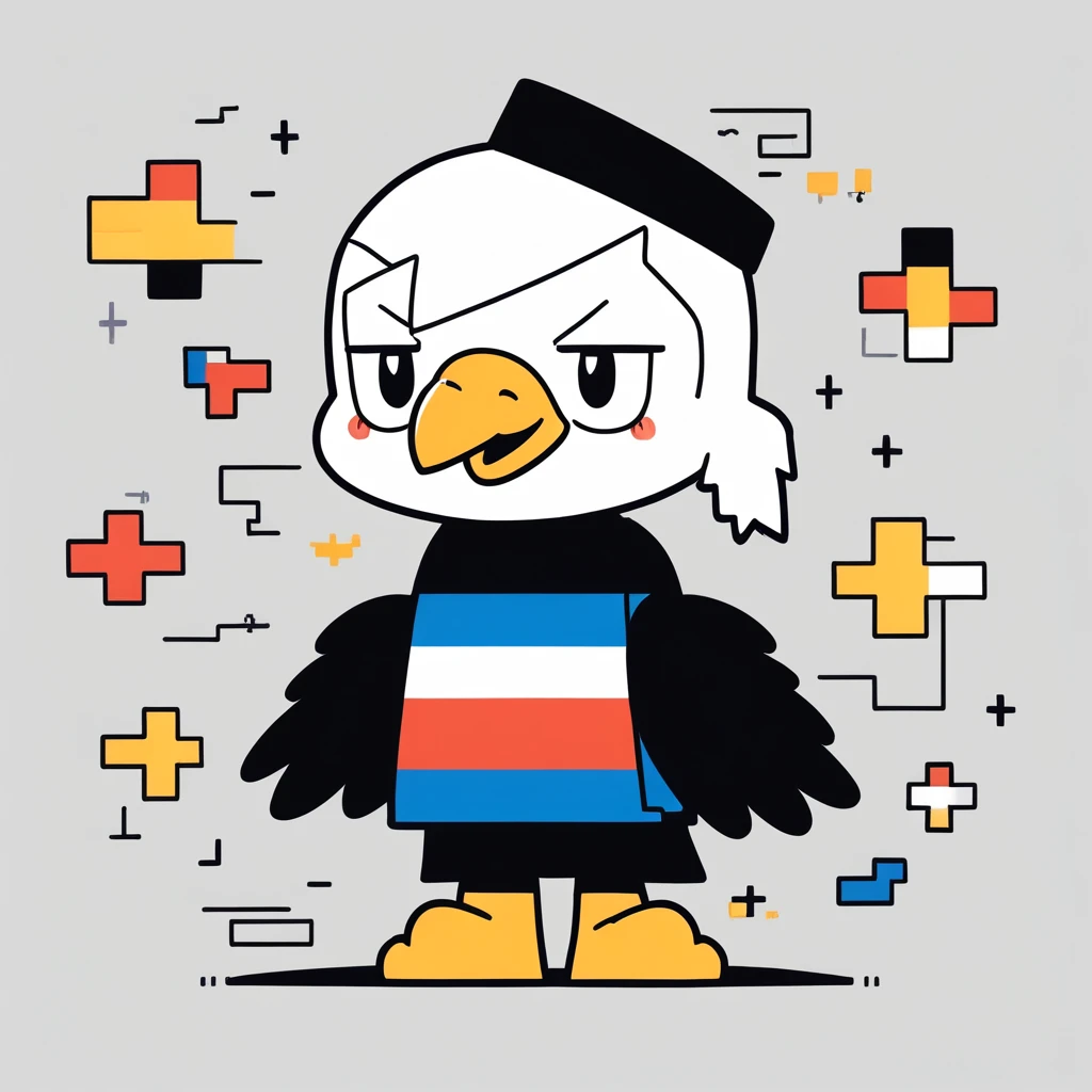 cute little bald eagle
