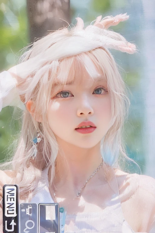 un primer plano de una persona con un collar y un collar, Lalisa Manobal, kim doyoung, yanjun chengt, sakimichan, Jaeyeon Nam, Jinyoung Shin, kim taejin, Lalisa Manoban de Blackpink, ulzzang, parque roseanne de blackpink, ig model | germen de arte, inspired by Yanjun Cheng