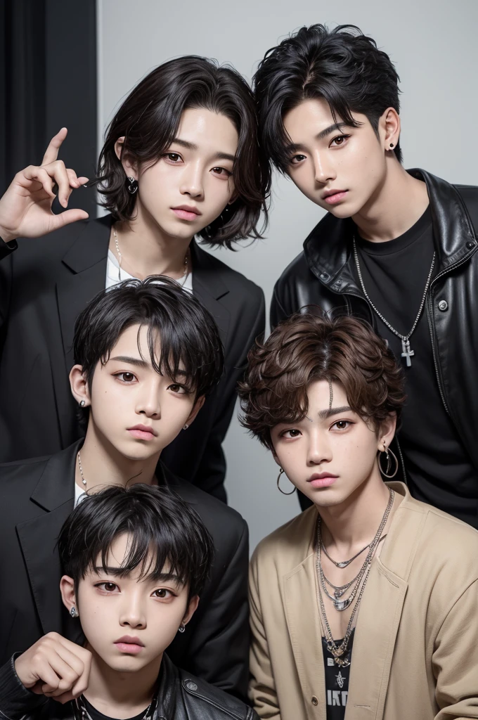 ((best quality)), ((masterpiece)), (detailed), rosto de um garoto de parecido com o idol I.N do grupo de kpop Stray Kids e com o idol Hando grupo de kpop Stray Kids