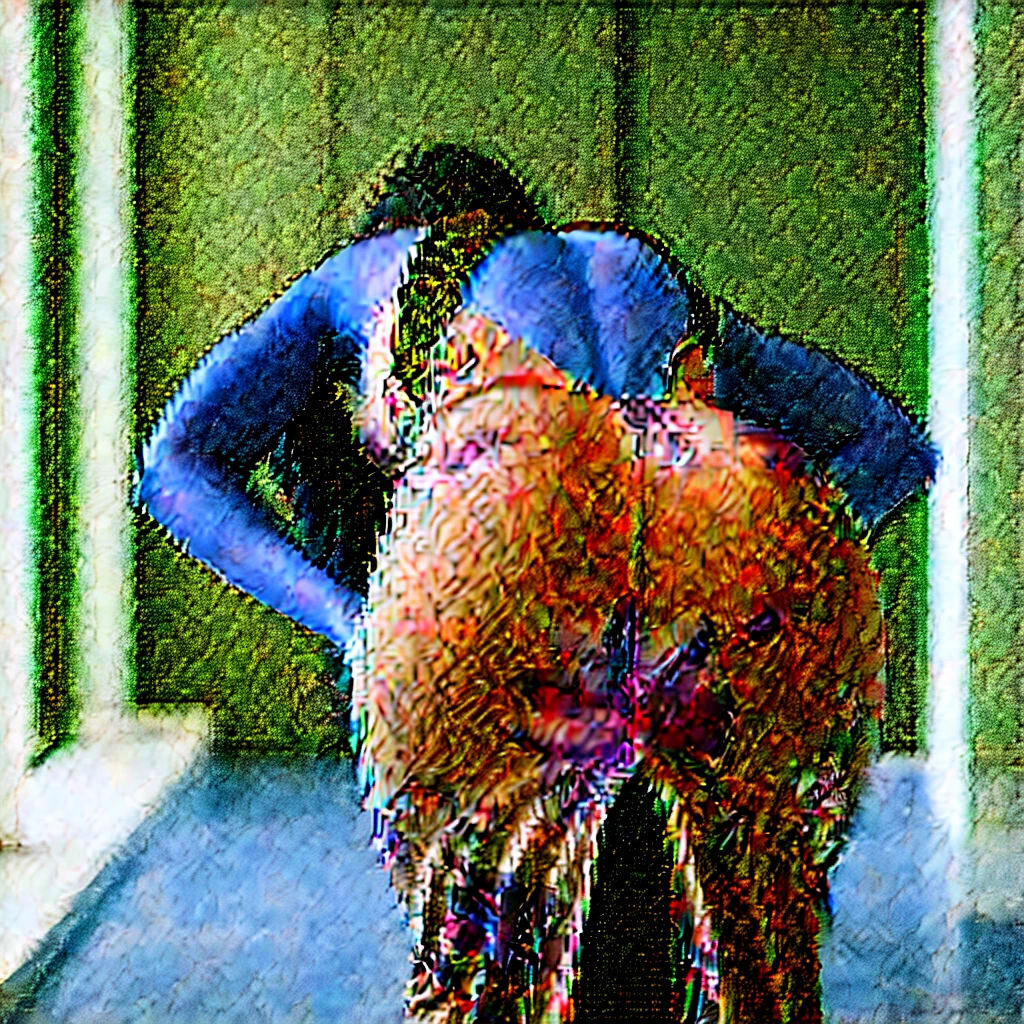 Rear view shot of a young woman bending over in a maxi bodycon dress