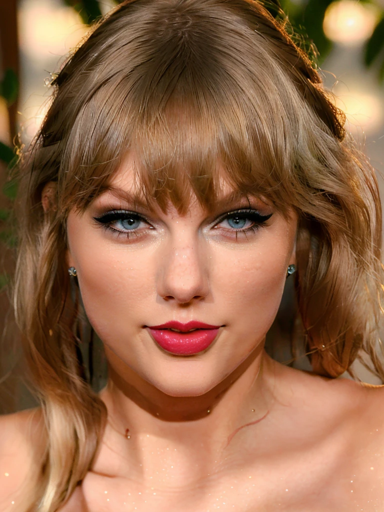 photorealistic photo of 1 woman, xtaylor, swift, detailed lips, extremely detailed face, detailed eyes, makeup, naked, breasts, nipples, lying, on the scene, (best quality,4k,8k,highres,masterpiece:1.2),ultra-detailed,(realistic,photorealistic,photo-realistic:1.37),studio lighting,vivid colors
