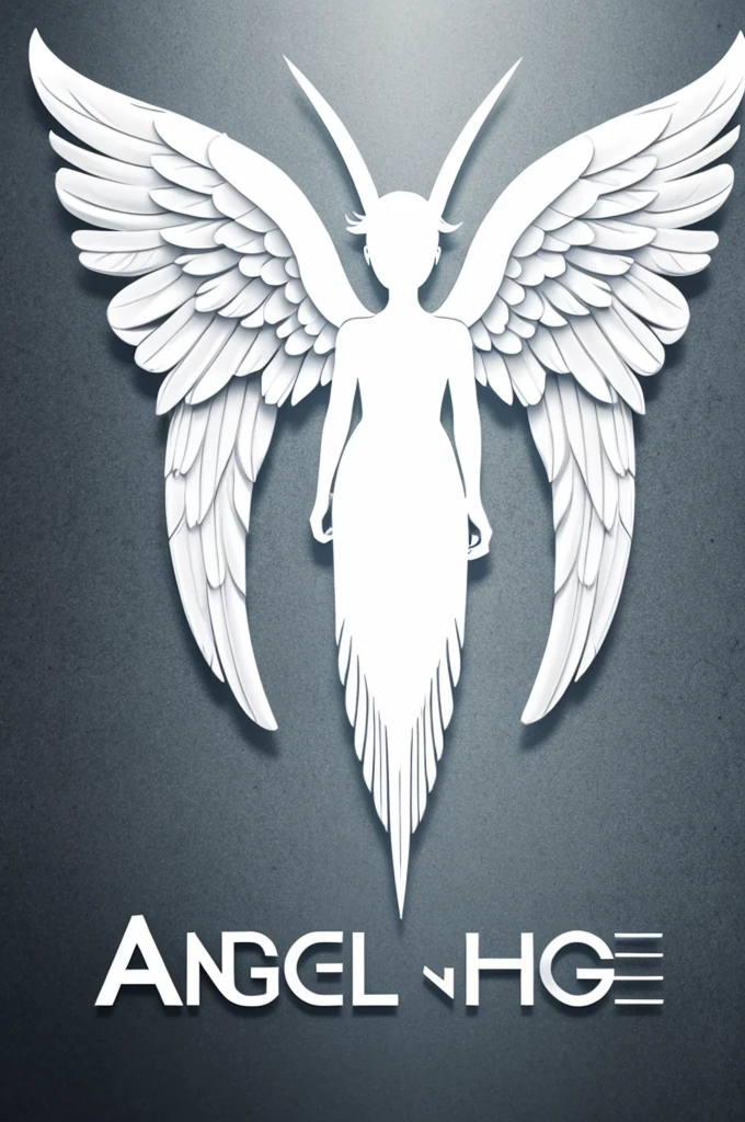 Create a logo with angel wings