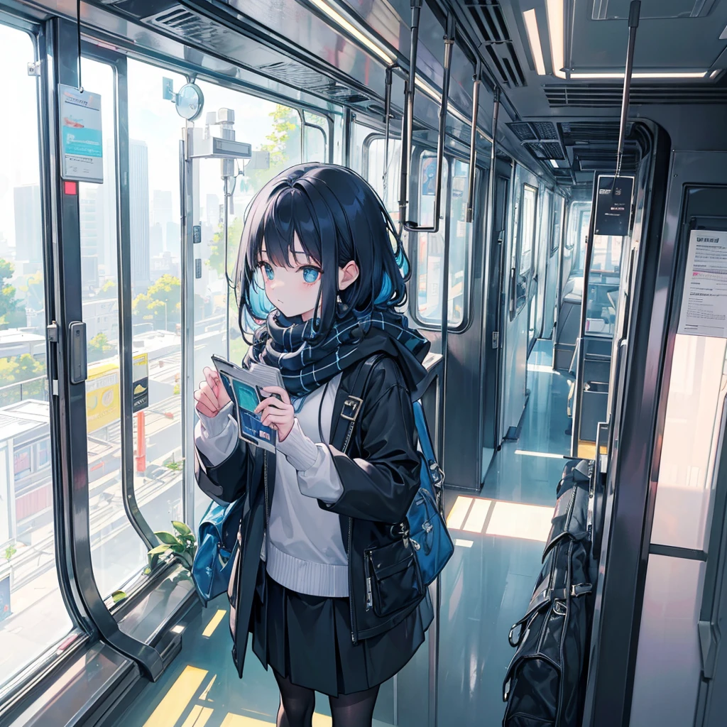 "Hyper-realistic 8K rendering of a surreal urban commute scene, blending everyday life with fantastical elements.
Central focus:
A sleek, futuristic train car floating slightly above invisible tracks
Diverse commuters engaged in various activities, some mundane, some extraordinary
A large window revealing a cityscape that shifts between reality and fantasy
Detailed elements:
A businessman reading a holographic newspaper that projects 3D news scenes
A student doing homework on a transparent tablet that occasionally turns into a magical spell book
An elderly person knitting a scarf that seems to extend endlessly, changing colors and patterns
A child's toy transforming into miniature animated creatures when no one is looking
Environment:
The train interior seamlessly blending retro and futuristic design elements
Outside the window, skyscrapers morph into giant trees and back
Time visibly flowing at different speeds in various parts of the scene
Lighting and effects:
Soft morning light filtering through the windows, creating a dreamy atmosphere
Subtle glows from various electronic devices and magical elements
Reflections in the windows showing glimpses of alternate realities
Composition:
Dynamic scene with multiple points of interest, encouraging the eye to explore
Juxtaposition of the ordinary and extraordinary elements
Style:
Hyper-realistic rendering with surrealist touches
Rich, vibrant colors with a slight dreamlike quality
Thematic elements:
Contrast between routine commute and hidden magic in everyday life
Blend of technology and fantasy, representing the power of imagination during mundane activities"