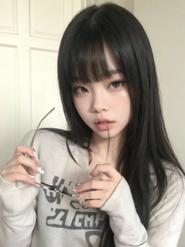 make it look like jennie from blackpink, high resolution