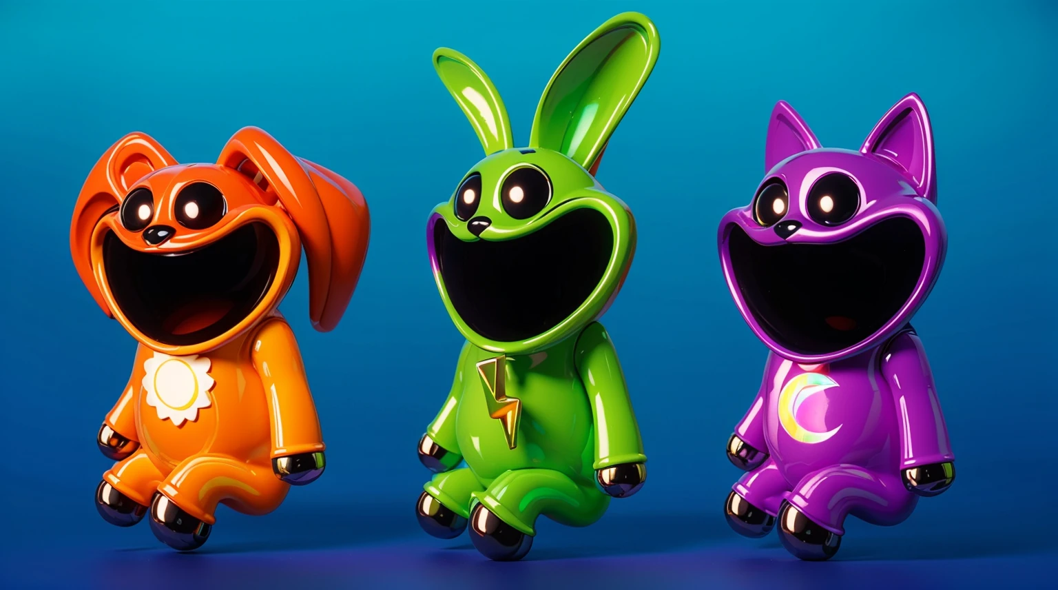 Create an image of colorful individual sections. The object must have transparent walls and be divided into compartments of different colors: red, purple and green. Each section should be clearly visible through transparent walls. The background of the image should be a bright blue color, highlighting the bright and playful design of the terrarium. cartoon key frame rendering, cute 3D rendering, Shiny metallic,Create ultra sharp цветной рендеринг zbrush. perfect cgi, cgi art created only with gradients, smooth silhouette, Create ultra sharp skin, high intensity refraction, (plastic material), most beautiful vfx, blue background, plastic refractions, glossy texture, smooth 3d model, multiple light sources, rim light, sharp post effects render, (glossy plastic texture with multiple big light probe refractions), perfect cgi, cgi art created only with gradients, smooth silhouette, high intensity refraction, (plastic material), most beautiful vfx, blue background, plastic refractions Create ultra sharp
