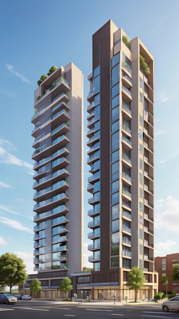 

### Project Overview:

We are planning to construct a four-story building on a designated plot of land located on a main road in the city. This building will serve as a multi-purpose space, accommodating commercial, residential, and possibly office spaces. Below are the detailed requirements and guidelines for the project:

### Location:
- The plot is located on a main road in the city, ensuring high visibility and accessibility.
- Ensure that the design complies with local zoning regulations and urban planning codes.

### Building Specifications:

#### General:
- The building will have four floors (G+3).
- The total built-up area should optimize the plot size, adhering to FAR (Floor Area Ratio) regulations.

#### Ground Floor:
- The ground floor should be designed for commercial use.
- Include space for 2-3 retail shops with front-facing entrances.
- Ensure ample parking space for visitors and tenants.

#### Upper Floors:
- The first, second, and third floors will be designated for residential apartments.
- Each floor should include 2-3 apartments with a mix of 1BHK and 2BHK units.
- Ensure each apartment has a balcony, proper ventilation, and natural lighting.

#### Amenities:
- Provision for an elevator and staircase.
- Common areas such as a lobby and corridors should be well-designed and spacious.
- Include basic amenities like a gym, community hall, and children's play area.

### Design and Aesthetics:
- The building should have a modern architectural design, ensuring it stands out yet blends with the urban landscape.
- Use sustainable and energy-efficient materials and design practices.
- Ensure the facade is aesthetically pleasing, with a combination of glass, steel, and concrete elements.

### Safety and Compliance:
- The building must comply with all safety regulations, including fire safety and structural integrity norms.
- Include provisions for emerge